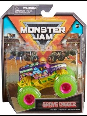 Grave Digger Kids Toy Truck - Sweet Treats! Monster Jam